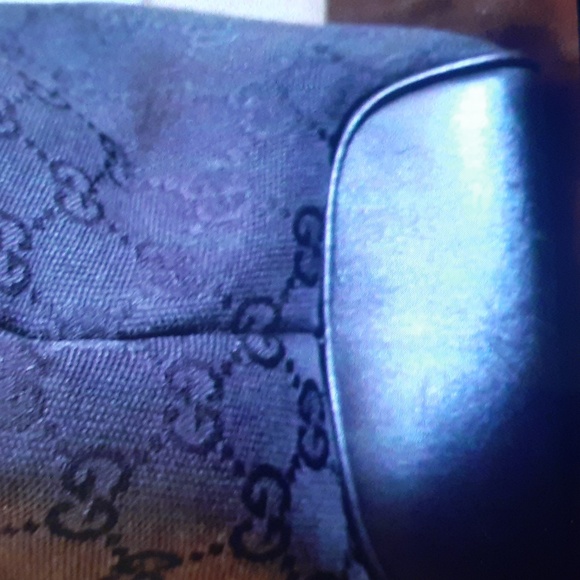 GUCCI TOTE SHOPPER BAG PURSE BLACK AUTHENTIC - Picture 5 of 15